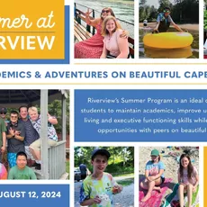 Summer at Riverview offers programs for three different age groups: Middle School, ages 11-15; High School, ages 14-19; and the Transition Program, GROW (Getting Ready for the Outside World) which serves ages 17-21.⁠
⁠
Whether opting for summer only or an introduction to the school year, the Middle and High School Summer Program is designed to maintain academics, build independent living skills, executive function skills, and provide social opportunities with peers. ⁠
⁠
During the summer, the Transition Program (GROW) is designed to teach vocational, independent living, and social skills while reinforcing academics. GROW students must be enrolled for the following school year in order to participate in the Summer Program.⁠
⁠
For more information and to see if your child fits the Riverview student profile visit espadd.com/admissions or contact the admissions office at admissions@espadd.com or by calling 508-888-0489 x206